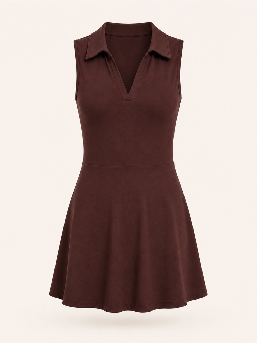 NWT Beyond Yoga On Par Active Dress Iced Mocha Brown Size M